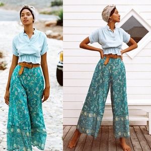 New Arnhem Aphrodite Pants Jade Pant Wide Leg S 8